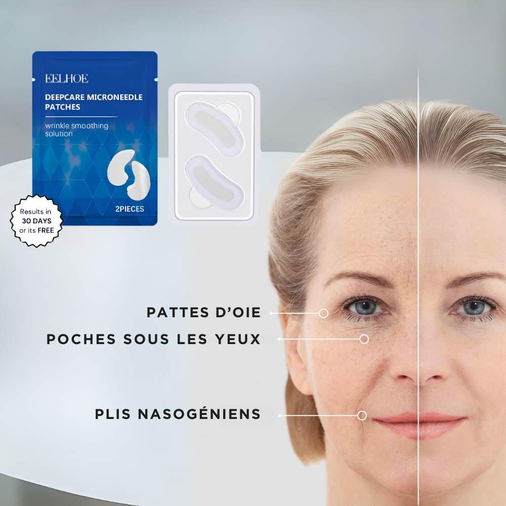 6 Patchs Microneedling Anti-âge